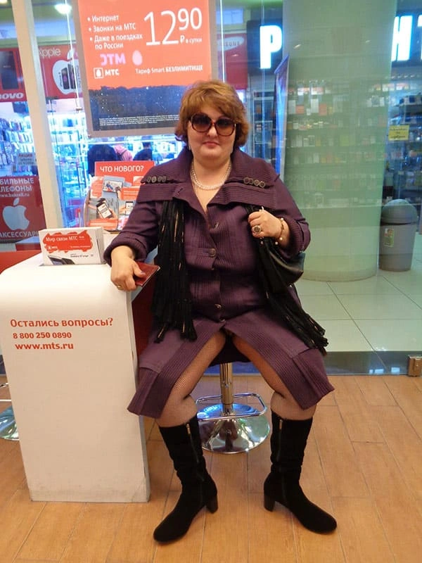 Частные фото русской зрелой толстушки эксгибиционистки